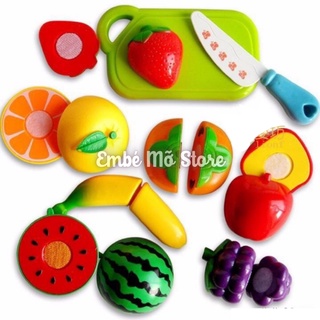 Đồ Chơi Mô Hình Trái Cây Cắt Cho Bé - Embé Mỡ