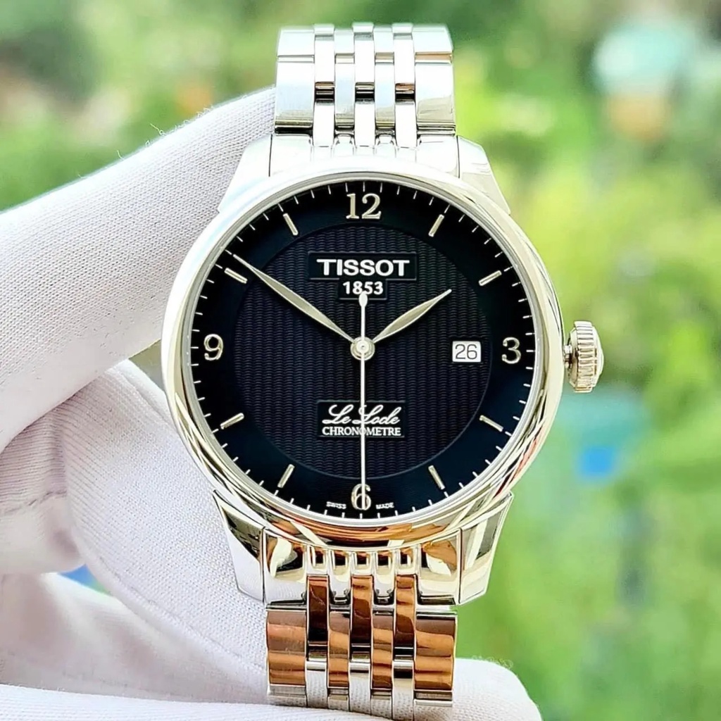 Đồng hồ nam chính hãng Tissot Le Locle Chronometer T006.408.11.057.00 -Máy cơ tự động -Kính Sapphire chống xước