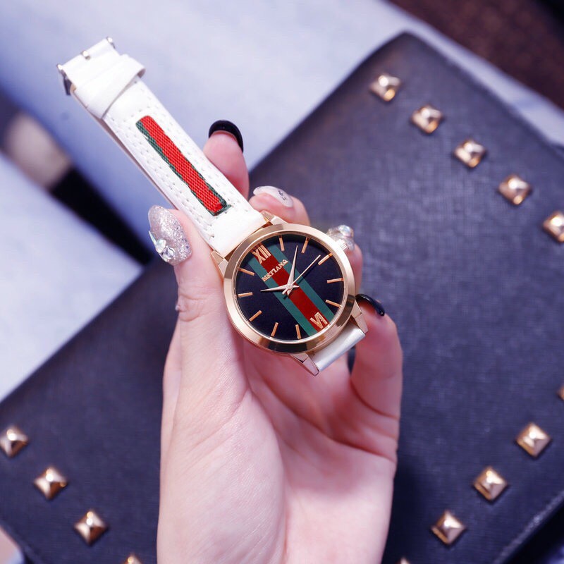 [CỰC ĐẸP] ĐỒNG HỒ NỮ MSTIANQ DÂY DA SỌC ĐỎ NHIỀU MÀU SIÊU HOT | BigBuy360 - bigbuy360.vn