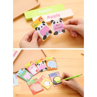 Giấy note động vật xinh xắn