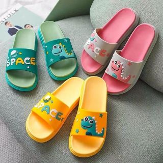 Dép quai ngang hình khủng long nhiều màu sắc