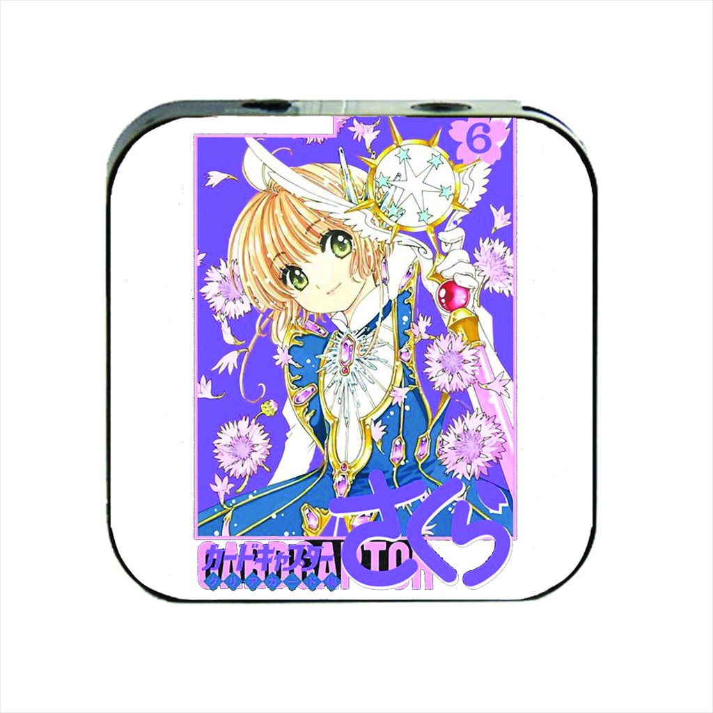 Máy nghe nhạc Cardcaptor Sakura - Thủ Lĩnh cầm tay mini tặng tai nghe dây cắm có mic và dây sạc anime chibi mp3