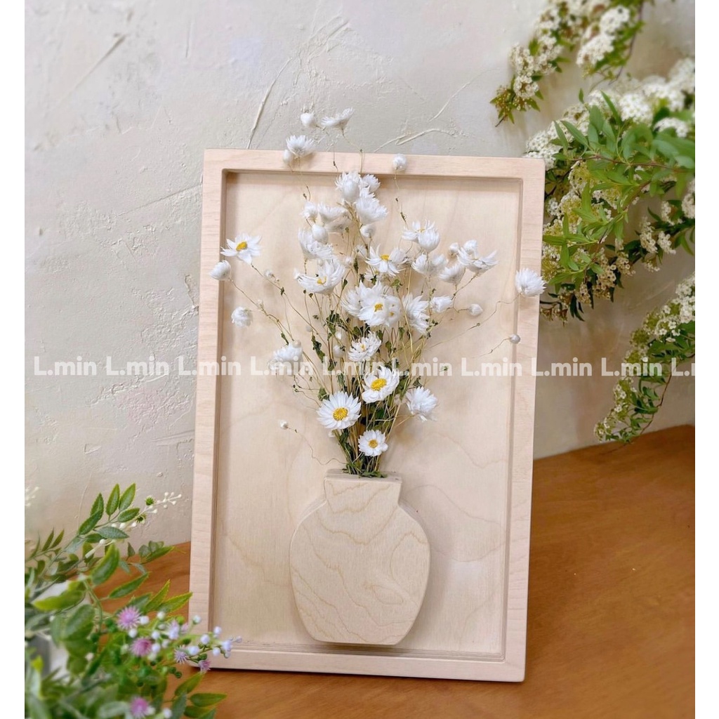 KHUNGB BÌNH HOA GỖ DECOR made by l.min