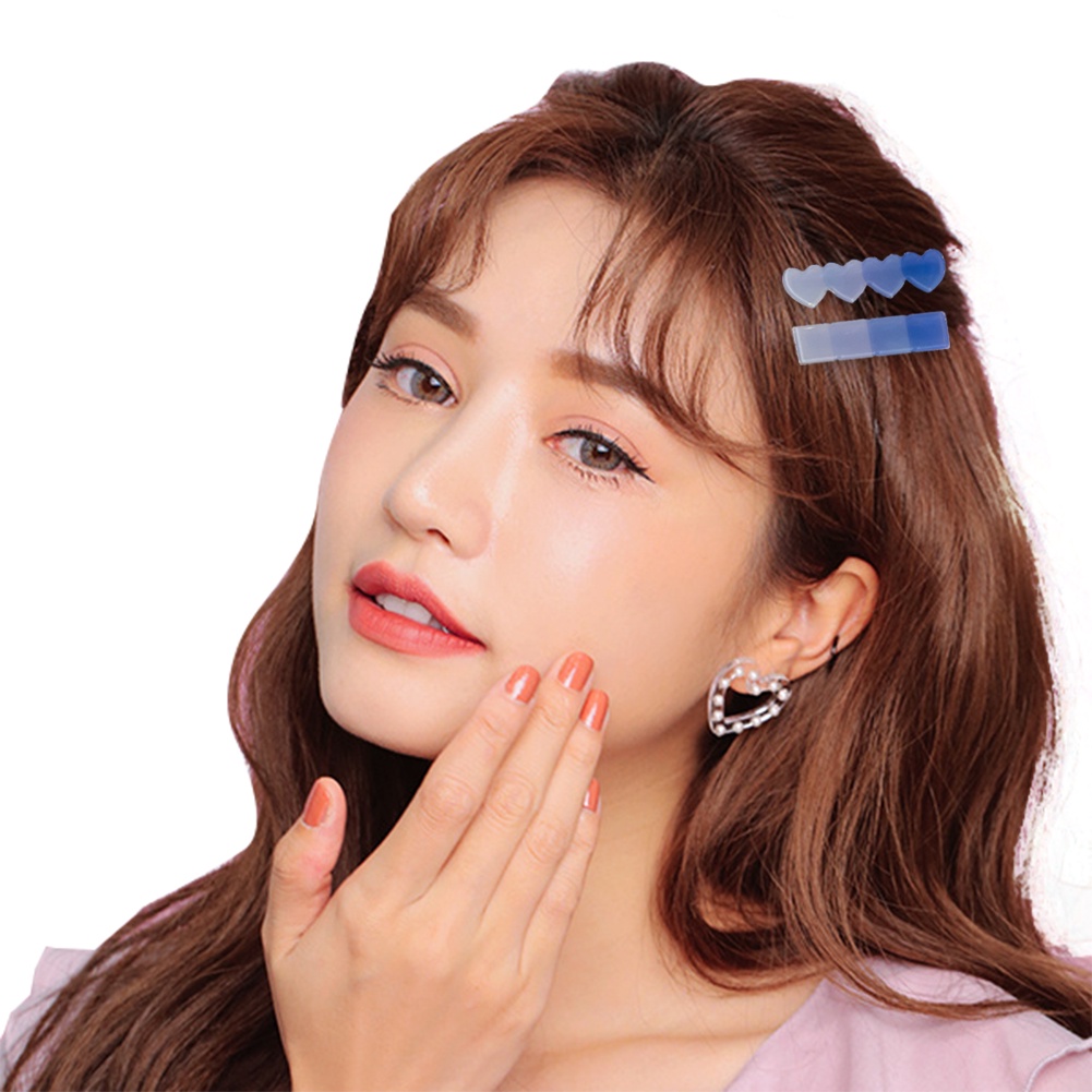 Kẹp Tóc Màu Gradient Bằng Acrylic Dễ Thương