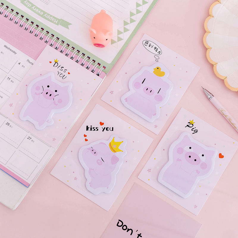 Giấy Note giấy ghi chú hình heo cute - Note Heo xinh