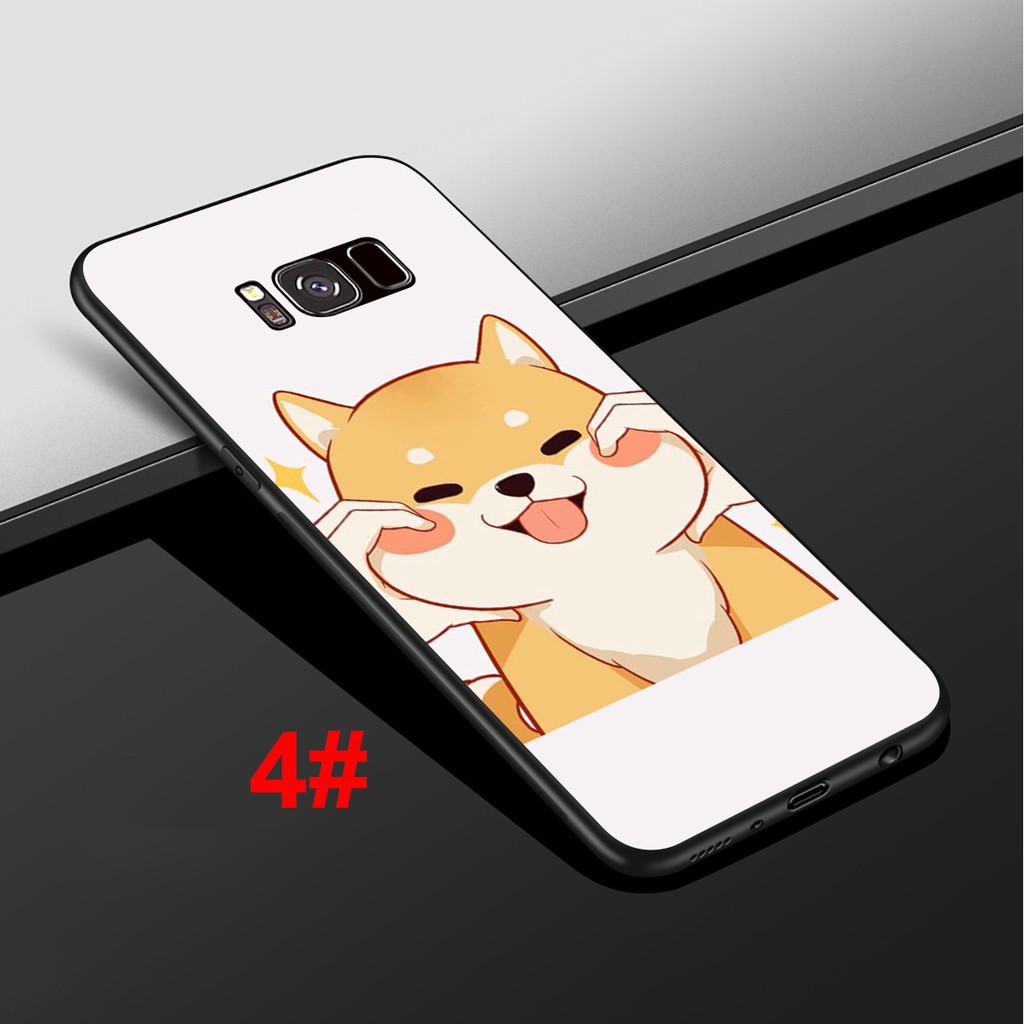 Ốp lưng in hình Shiba Inu nhiều mẫu mã cho điện thoại Samsung Galaxy S10E S7 Edge S8 S9 S10 Lite Plus Soft Silicone Case