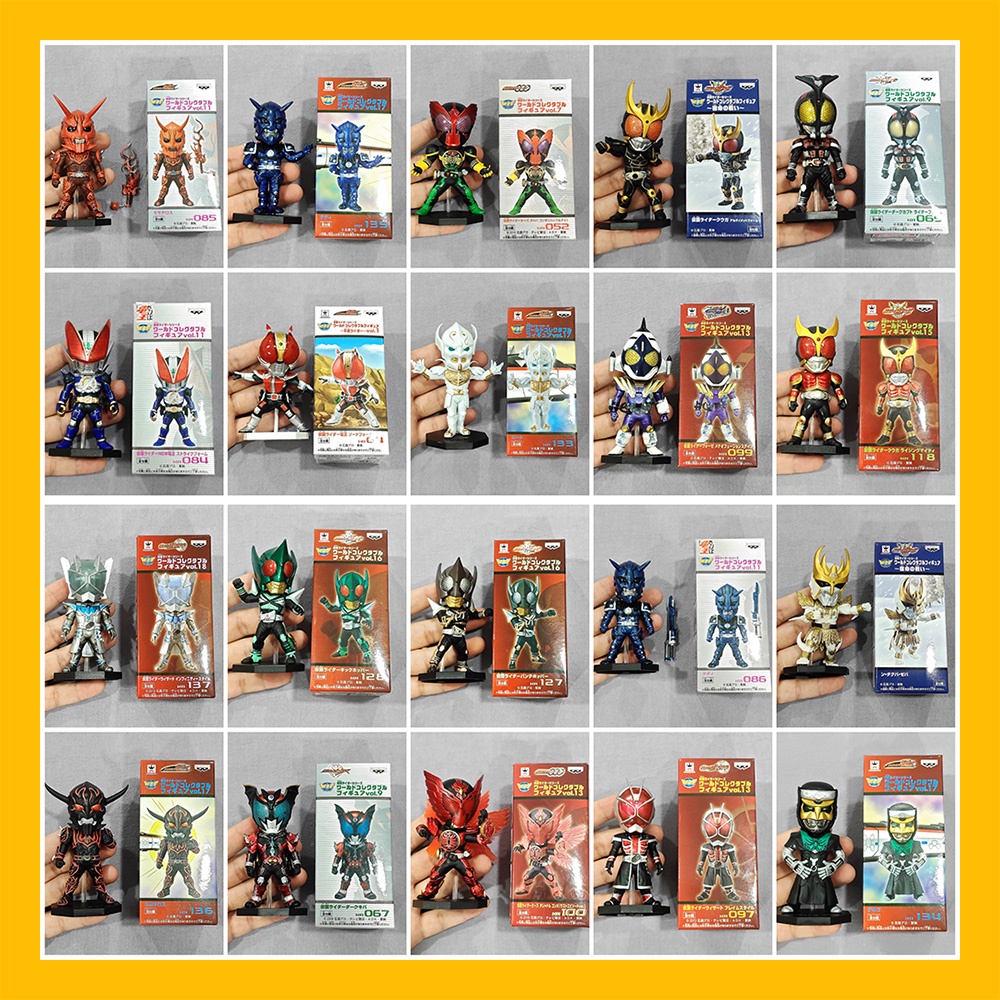 Mô hình nhân vật figure Kamen Rider WCF hàng chính hãng Banpresto