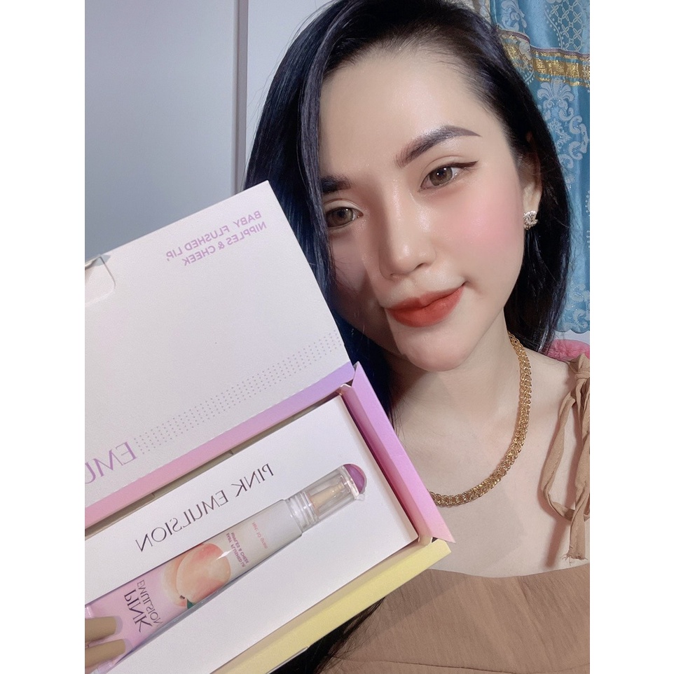 Kem Dưỡng Má Hồng- Hồng Môi Pink Emulsion Tuýp 10 ml