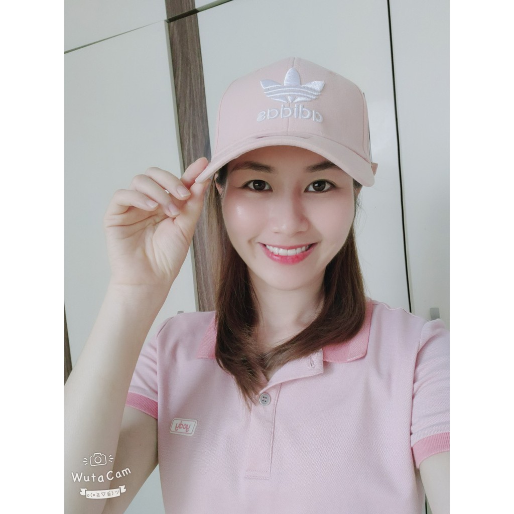Mũ lưỡi trai thêu chữ logo nhiều màu cho nam, nữ vải cotton thấm hút mồ hôi_Siberi