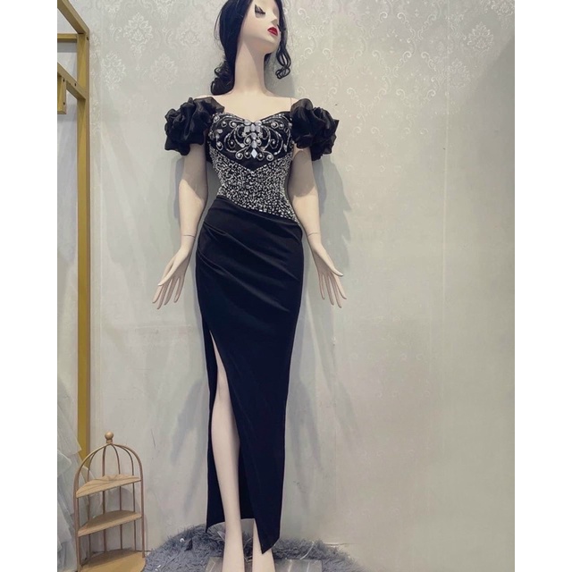 SIZE>65KG ĐẦM BẸT VAI NHÚNG PHỒNG KẾT ĐÁ GƯƠNG