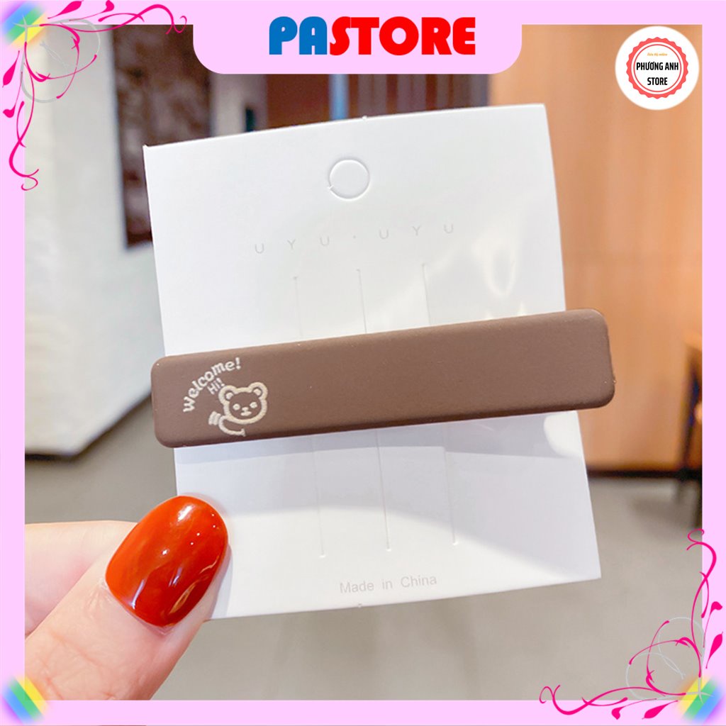 Kẹp Tóc Mái Hàn Quốc Cao Cấp  Hot Trend Xinh Đẹp, Dễ Thương Dành Cho Nữ PASTORE