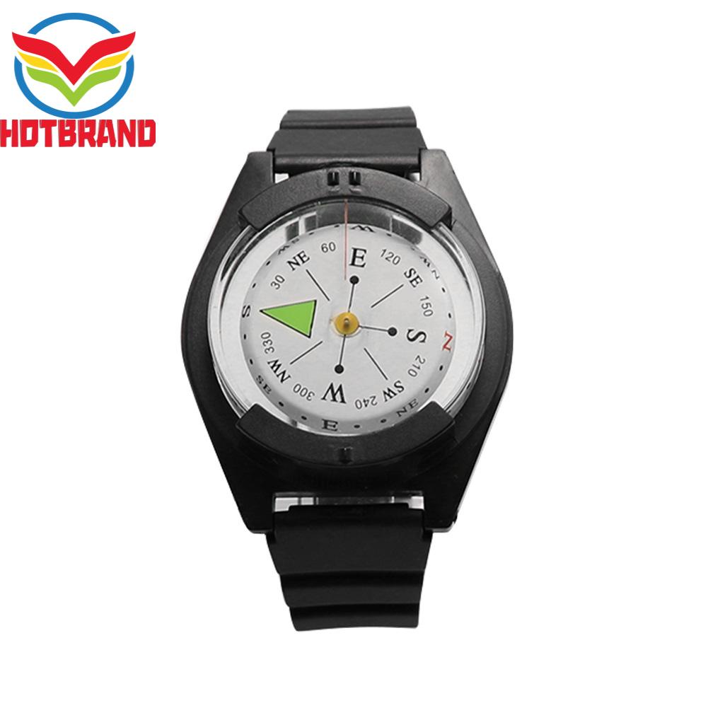Đồng Hồ Đeo Tay Dây Silicon Chống Nước Có La Bàn