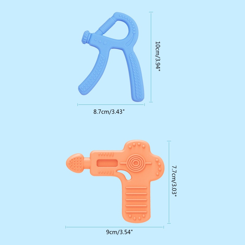 Đồ Chơi Ngậm Mọc Răng Bằng Silicone Đính Hạt Độc Đáo Cho Bé