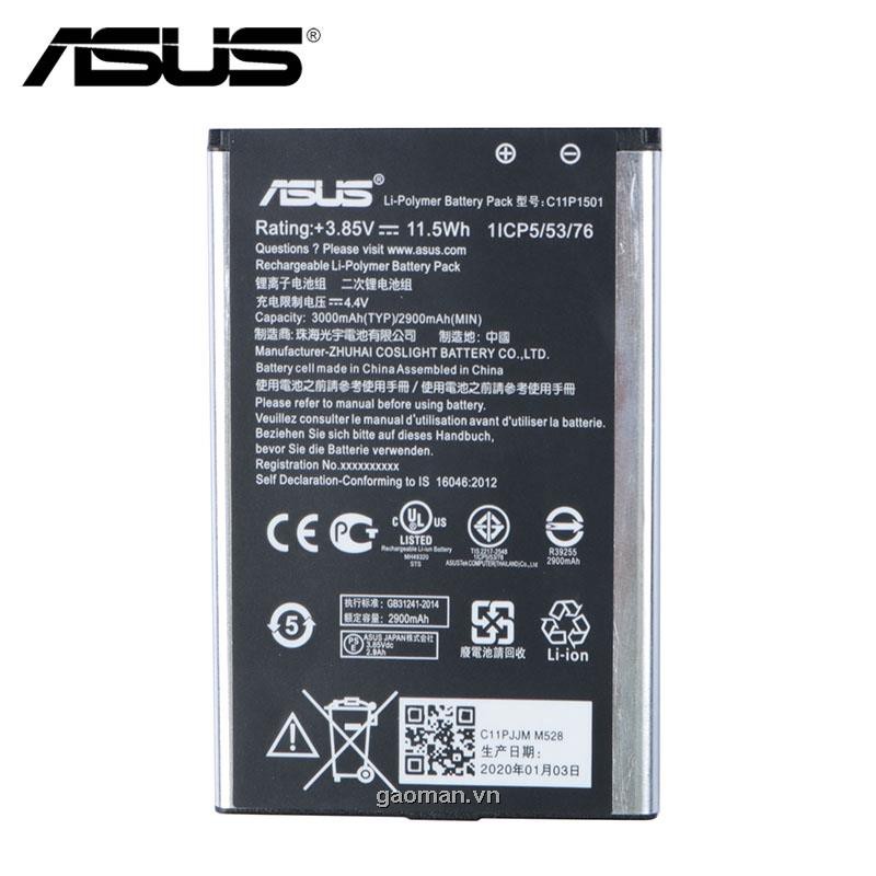 Pin Asus Zenfone2 Laser 5.5 "/ 6" Zenfone Selfie Ze550Kl Ze601Kl Z00Ld Z011D Zd551Kl Z00Ud C11P1501 2900mah