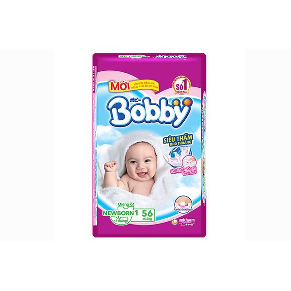 Tã giấy Bobby NB1 (108 Miếng) [mẹ và bé]