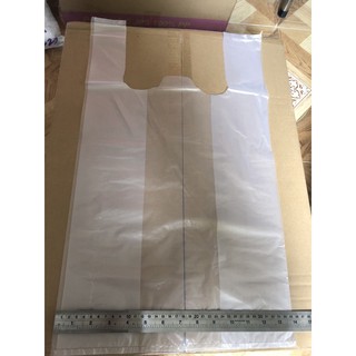 1KG - TÚI XỐP 2 QUAI TRẮNG ZIN-GAI LOẠI 1