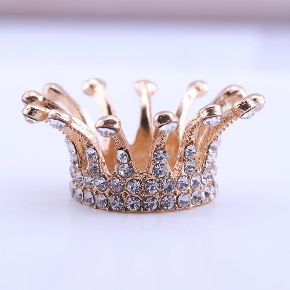 QQMALL Hộp Đựng Bút 2 Màu Sắc Bền Bỉ Hình Vương Miện