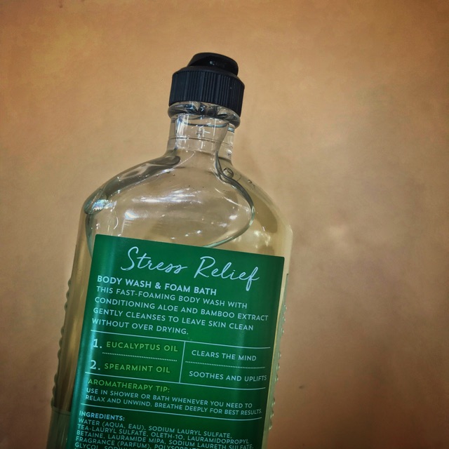 Sữa tắm Bath and Body Works Aromatherapy - Stress Relief ( 295mL )