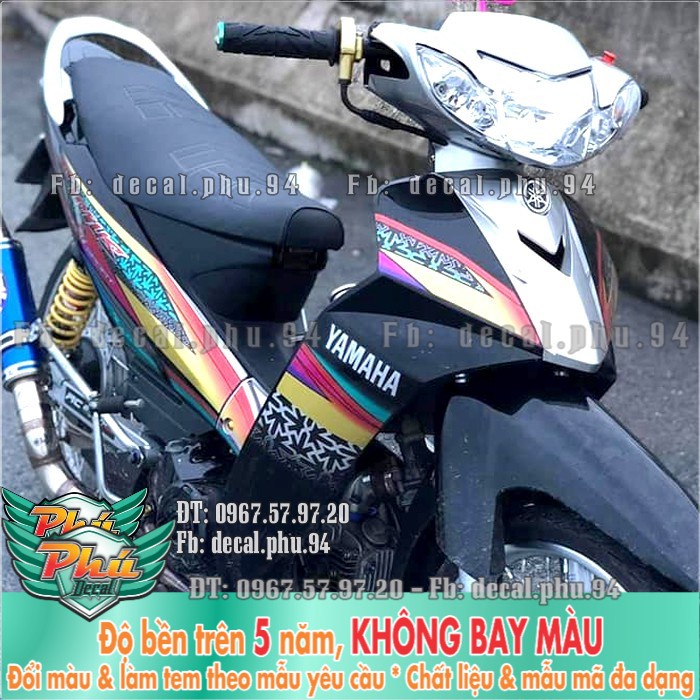 Tem rời Sirius 7 màu xe đen (P) -1