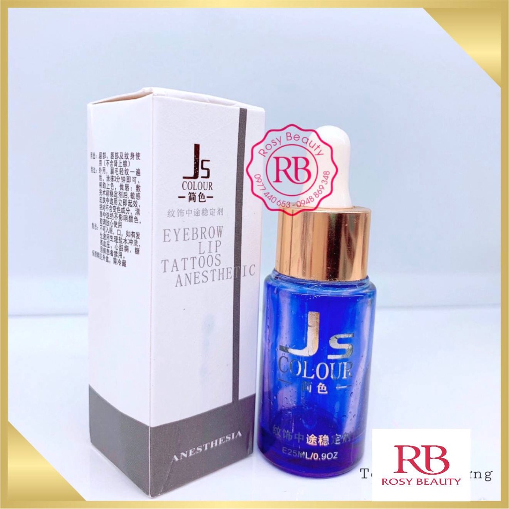 Tan bầm JS trong phun xăm thẩm mỹ