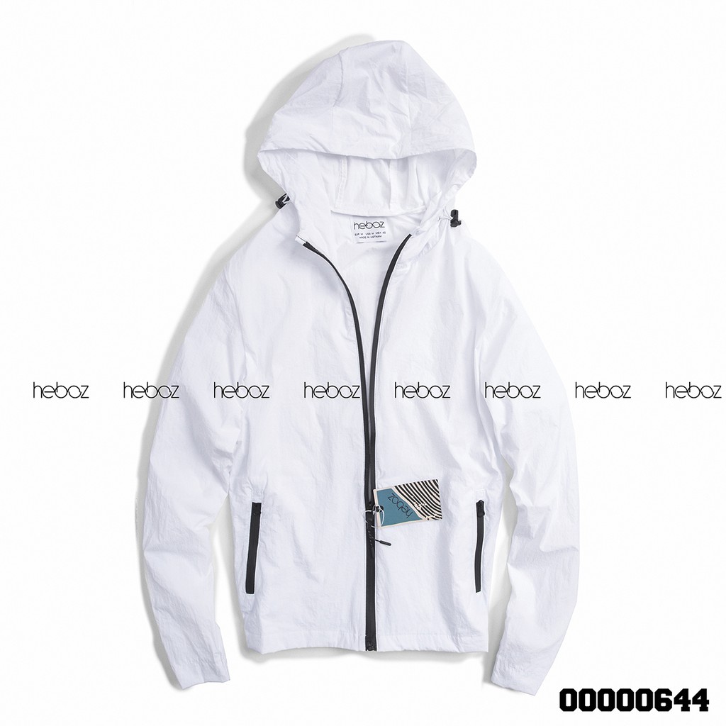 Áo khoác gió nhăn Heboz 1 lớp 3M - chất vải gió nhăn nhẹ nhàng, thoáng mát - 00000644