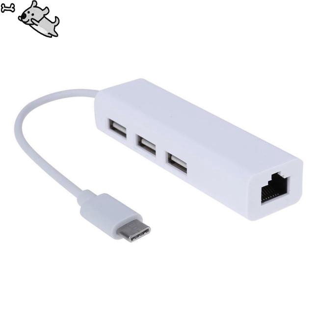 Thiết bị chuyển đổi đầu USB-C USB 3.1 Type C sang đầu mạng USB RJ45 cho Macbook PC