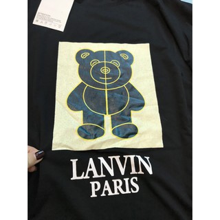 Áo thun hoạ tiết gấu Lanvin