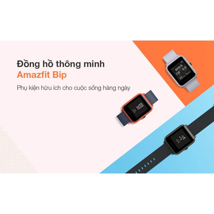 Đồng Hồ Thông Minh Xiaomi Amazfit Bip (BAO BÌ KHÔNG ĐẸP)