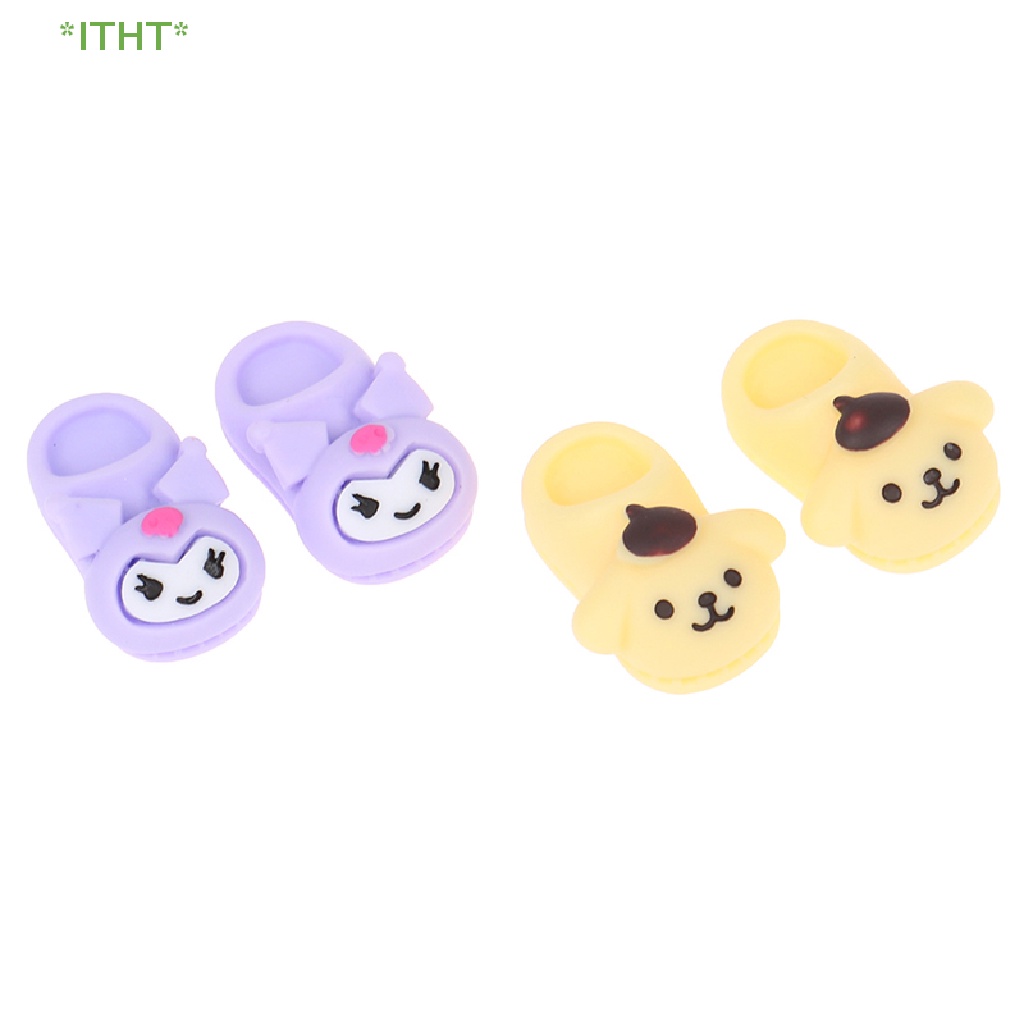 1 Đôi Dép Đi Trong Nhà Búp Bê Tỉ Lệ 1: 12 Mới