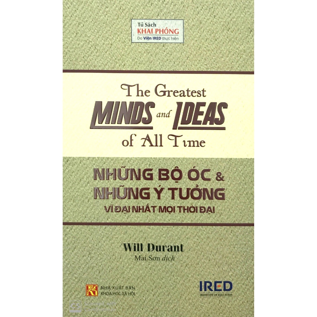 Sách - Những Bộ Óc Và Những Ý Tưởng Vĩ Đại