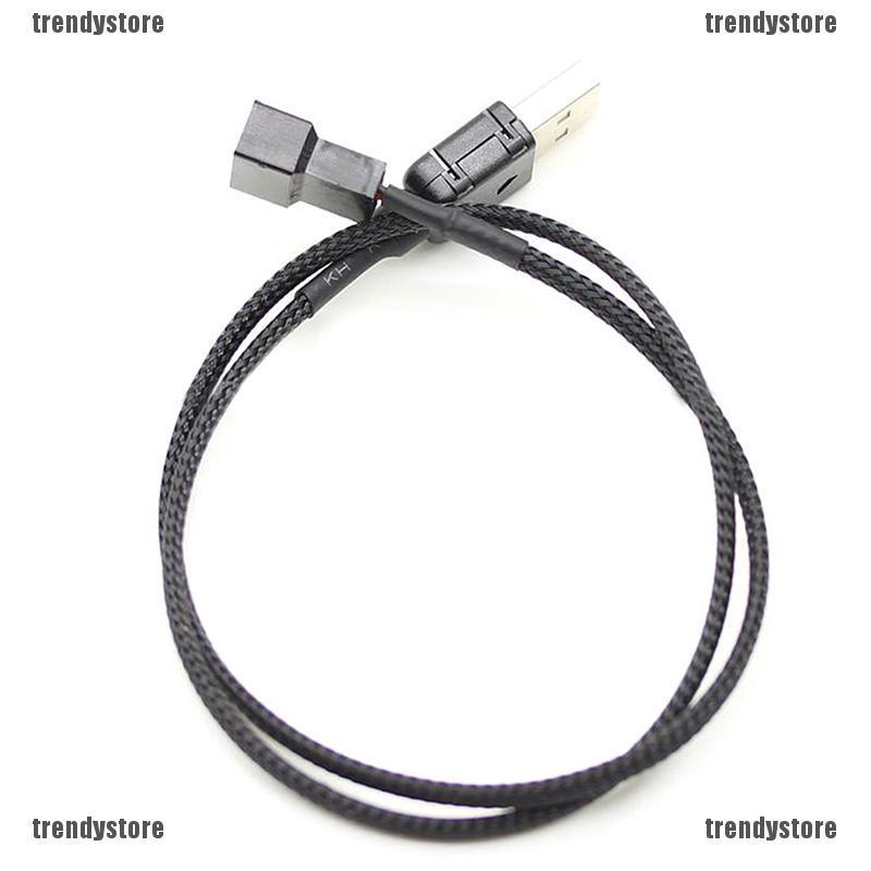 Dây cáp chuyển đổi USB A Male sang 2-Pin / 3-Pin 3pin / 4-Pin cho 5V