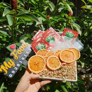 Một gói trà đào Cam sả