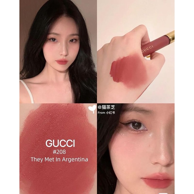 Son Kem Gucci Rouge Liquid Matte Lip Colour chính hãng Lipstick Offical Store