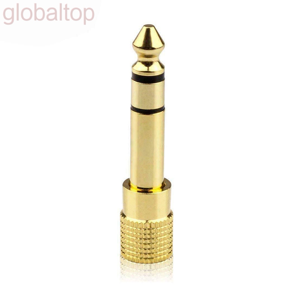 Set 2 đầu chuyển đổi âm thanh từ đầu cắm 6.5mm sang cổng cắm 3.5mm