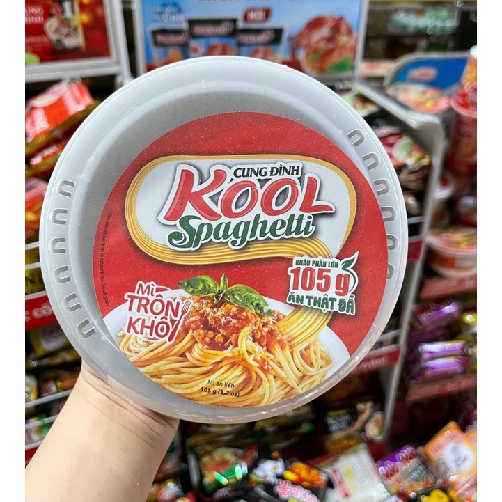 Mì Trộn Khô Cung Đình Kool Spaghetti Hộp 105g