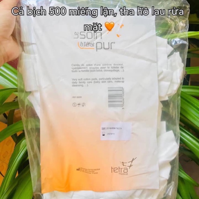 Bông tẩy trang Pháp