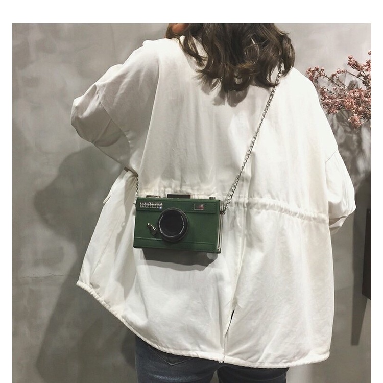 Túi Đeo Chéo Hình Máy Ảnh Thời Trang Xuân Hè Hàn Quốc 2022 Dành Cho Nữ