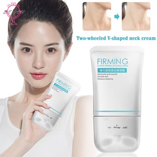 Firming Neck Cream Double Roller V-type Reduce Wrinkle Fine Lines Tightening Neck Cream