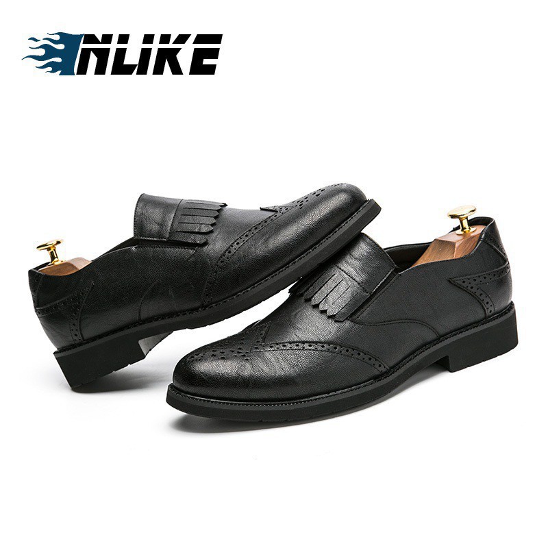 Men's Big Size Brogue Shoes Plus Size Wedding Dress Shoes Men Business Shoes