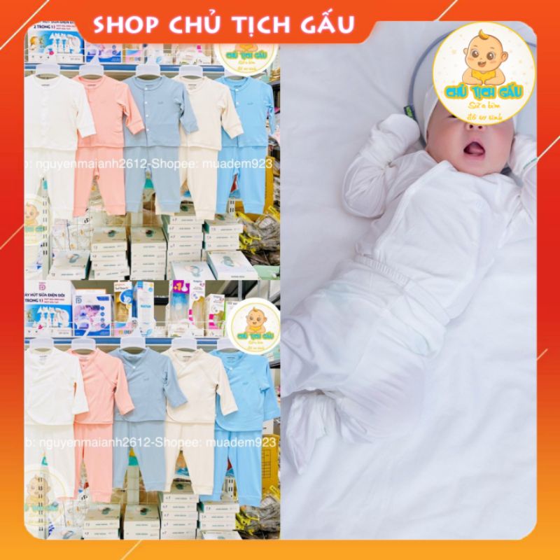 Nature wear - Quần áo sơ sinh tặng kèm mũ, bao tay chân, hoặc yếm cho bé