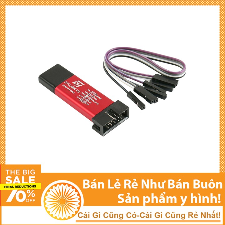 Mạch Nạp STM8, STM32 ST-Link V2 Mini