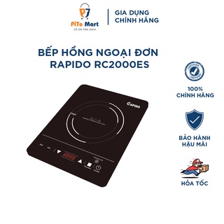 Bếp hồng ngoại đơn cảm ứng cao cấp rapido rc2000es