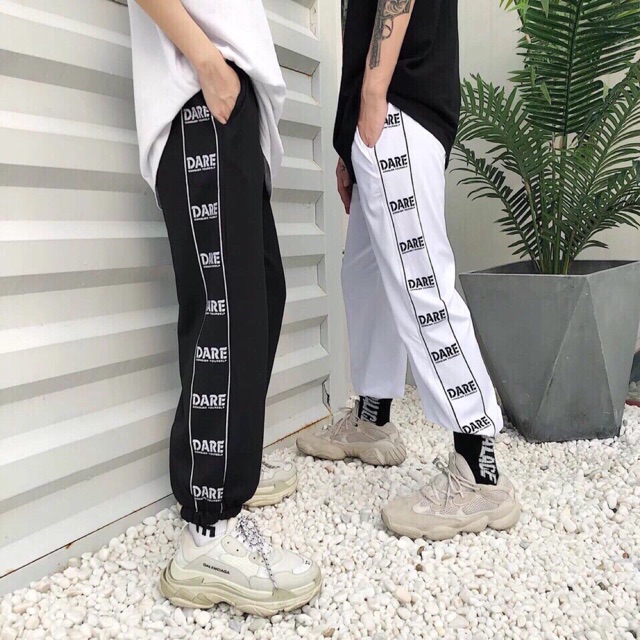 Quần jogger viền sọc Dảe mẫu mới