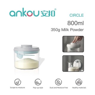 Hộp đựng sữa bột kín khí có nắp dung tích 800ml