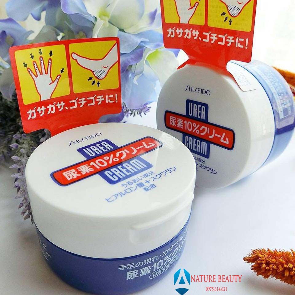 Kem nứt nẻ tay chân, Kem dưỡng tay và chân Shiseido Urea Cream hũ 100g