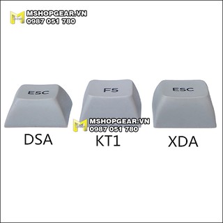 Keycap bàn phím cơ KT1 profile màu cổ điển Dolch