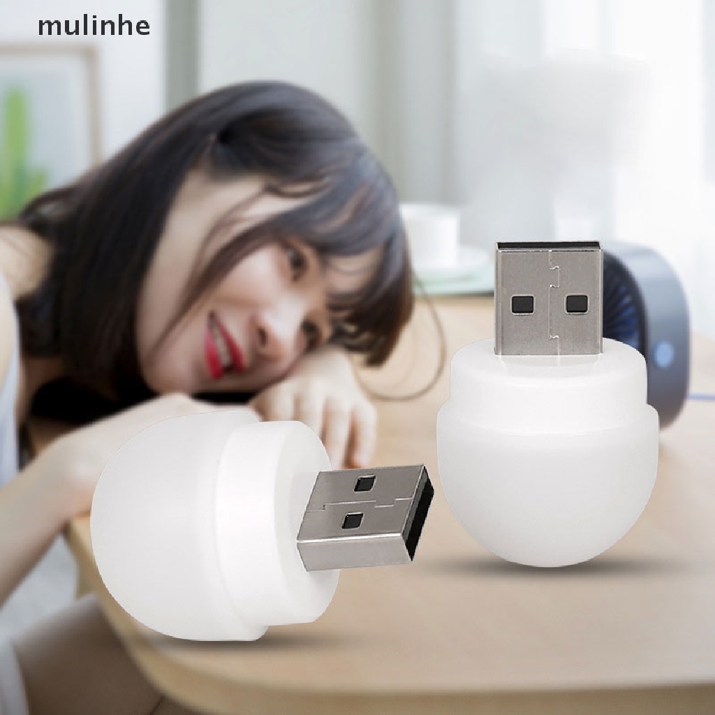 Đèn LED Tròn Nhỏ Cắm Sạc USB Di Động Đa Ứng Dụng