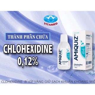 Nước súc miệng AMiQUiZ 250ml