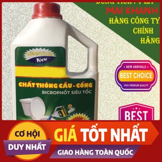 Chai Thông Cầu Cống Cực Mạnh - COMBO 2 Chai /Mỗi chai 1.7kg