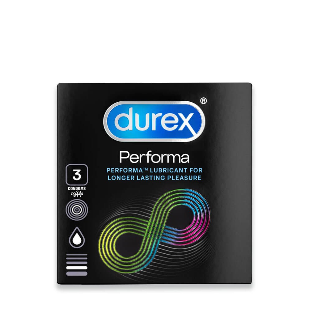 [Giao hàng trong ngày] Bao Cao Su Durex Performa Hộp 3 chiếc